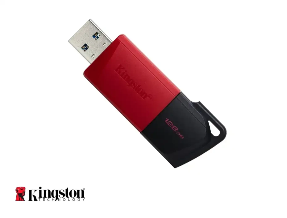 Memoria Usb Kingston 128gb Datatraveler Exodia (dtxm/128gb) Usb 3.2, Dispositivo De Almacenamiento, Negro Y Rojo