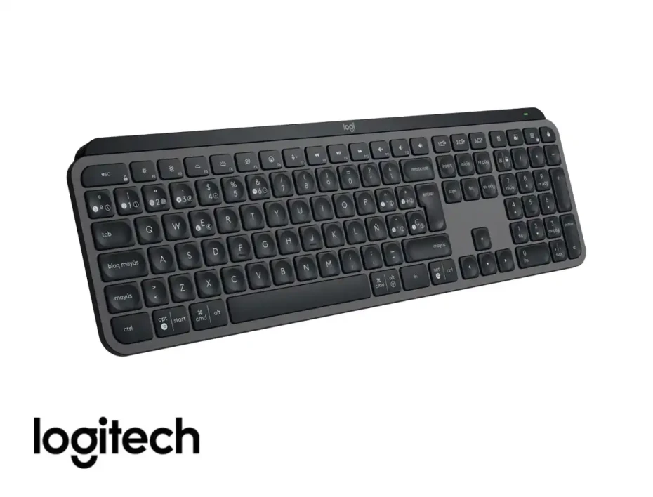 Teclado Inalambrico Logitech Mx Keys (920-011561) Bluetooh, Negro