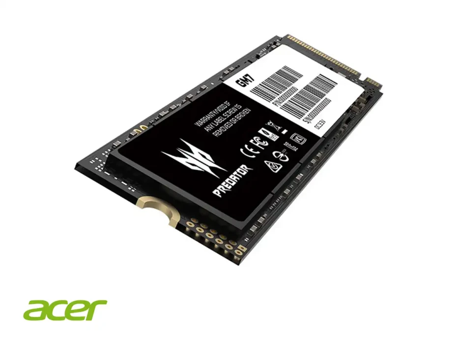 Unidad De Almacenamiento Ssd M.2 Pcie Predator 512gb Nvme Gm7, 2280 (bl.9bwwr.117) 7200mb/s