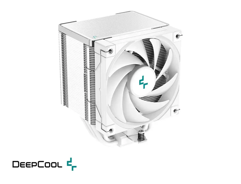 Cooler Para Procesador Deepcool Ak500 Wh (r-ak500-whnnmt-g) 1 Ventilador, 120 Mm, Blanco