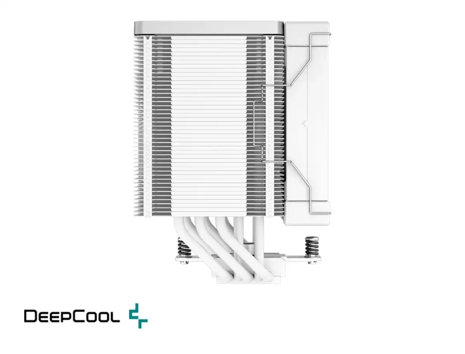 Cooler Para Procesador Deepcool Ak500 Wh (r-ak500-whnnmt-g) 1 Ventilador, 120 Mm, Blanco