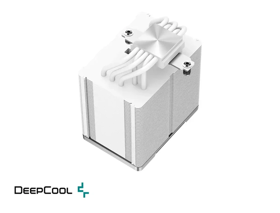 Cooler Para Procesador Deepcool Ak500 Wh (r-ak500-whnnmt-g) 1 Ventilador, 120 Mm, Blanco