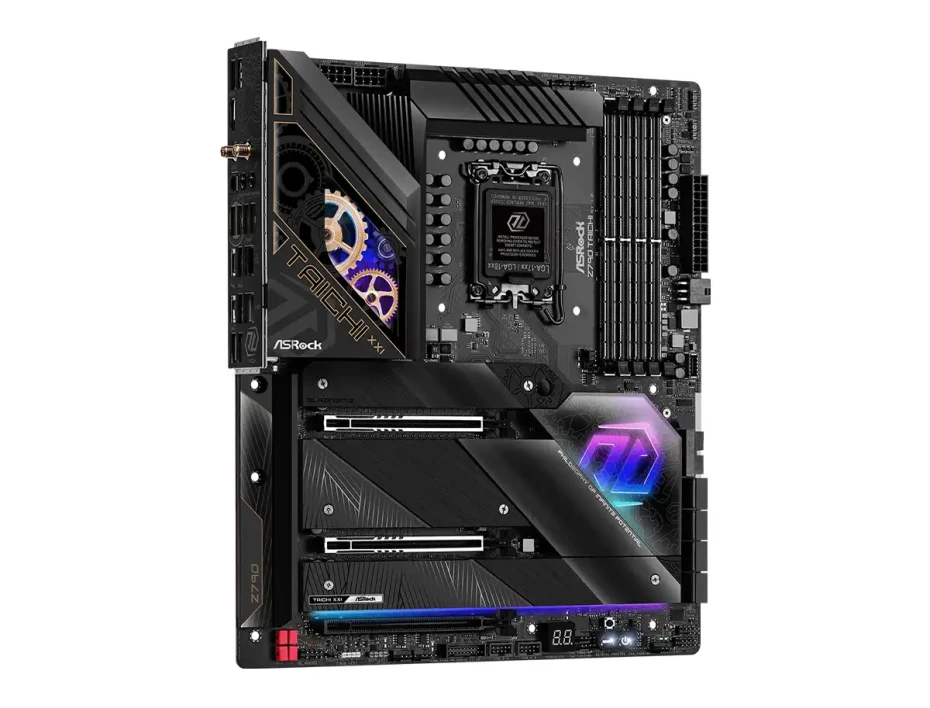 Placa Madre Asrock Z790 Taichi (90-z790 Taichi-d5) Socket Lga 1700, Ram Ddr5 Buss 7200oc Mhz, 14va, 13va, 12va Gen, Rgb, Wifi 6e