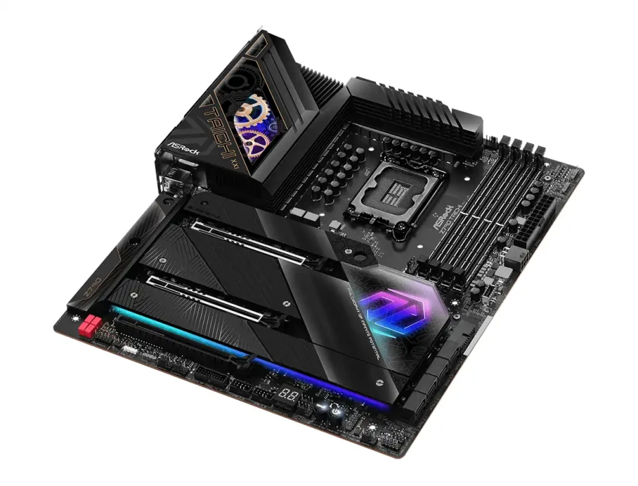 Placa Madre Asrock Z790 Taichi (90-z790 Taichi-d5) Socket Lga 1700, Ram Ddr5 Buss 7200oc Mhz, 14va, 13va, 12va Gen, Rgb, Wifi 6e