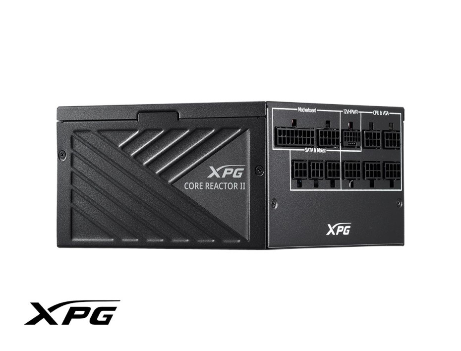 Fuente De Poder Xpg 750w Core Reactor Ii (c-reactor750g-bkcus) Atx, 80 Plus Gold, Modular, Negro