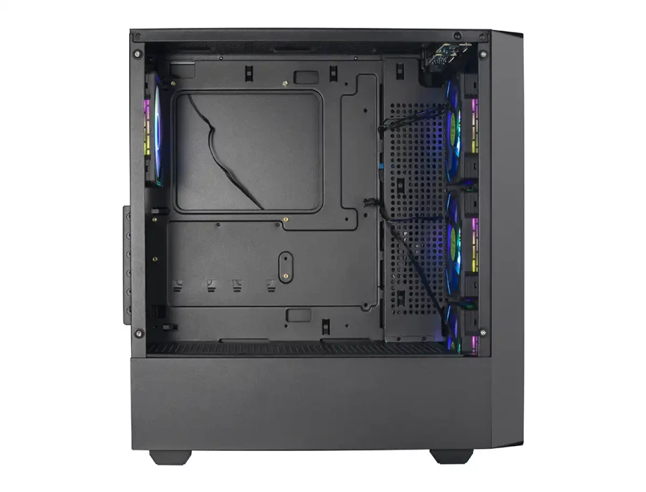 Case Halion Infinity 417 600w (infinity-417) Panel De Vidrio, 4 Ventiladores, Argb