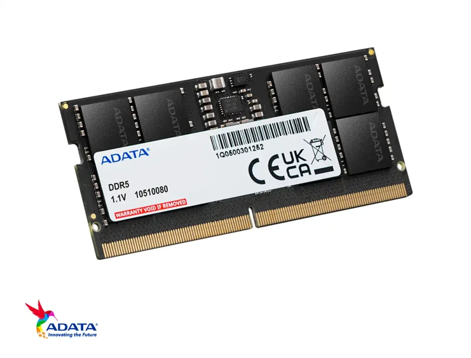 Memoria Para Laptop Sodimm Adata Ddr5 32gb (ad5s560032g-s) 5600 Mhz, Negro