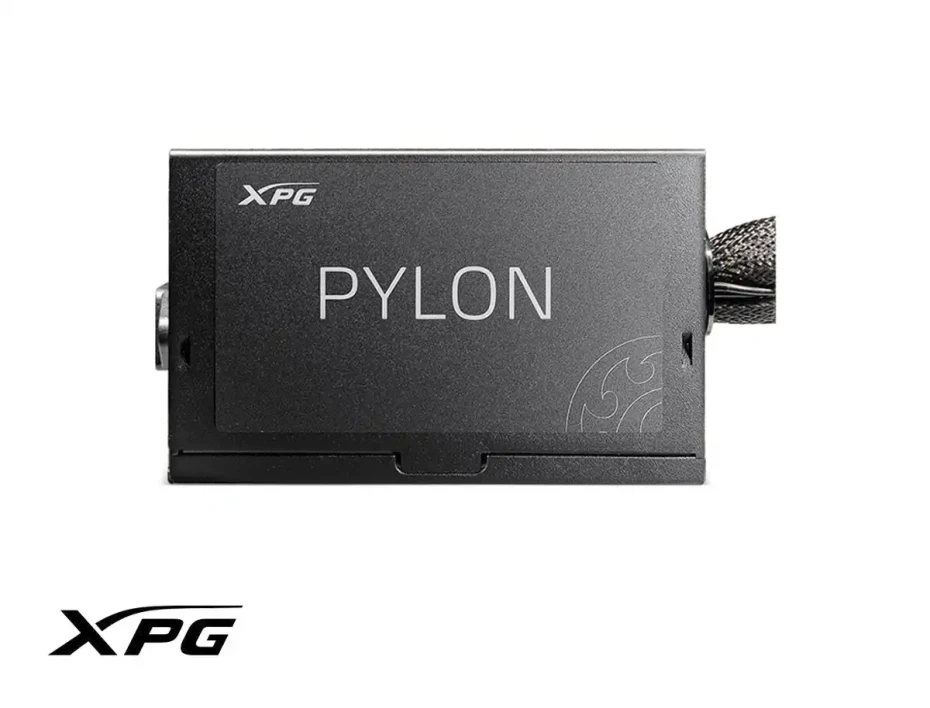 Fuente De Poder Xpg 650w Pylon (75260129) Atx, 80 Plus Bronze, No Modular, Negro