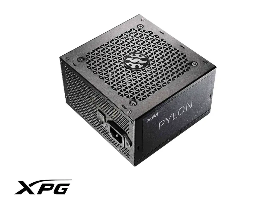 Fuente De Poder Xpg 650w Pylon (75260129) Atx, 80 Plus Bronze, No Modular, Negro