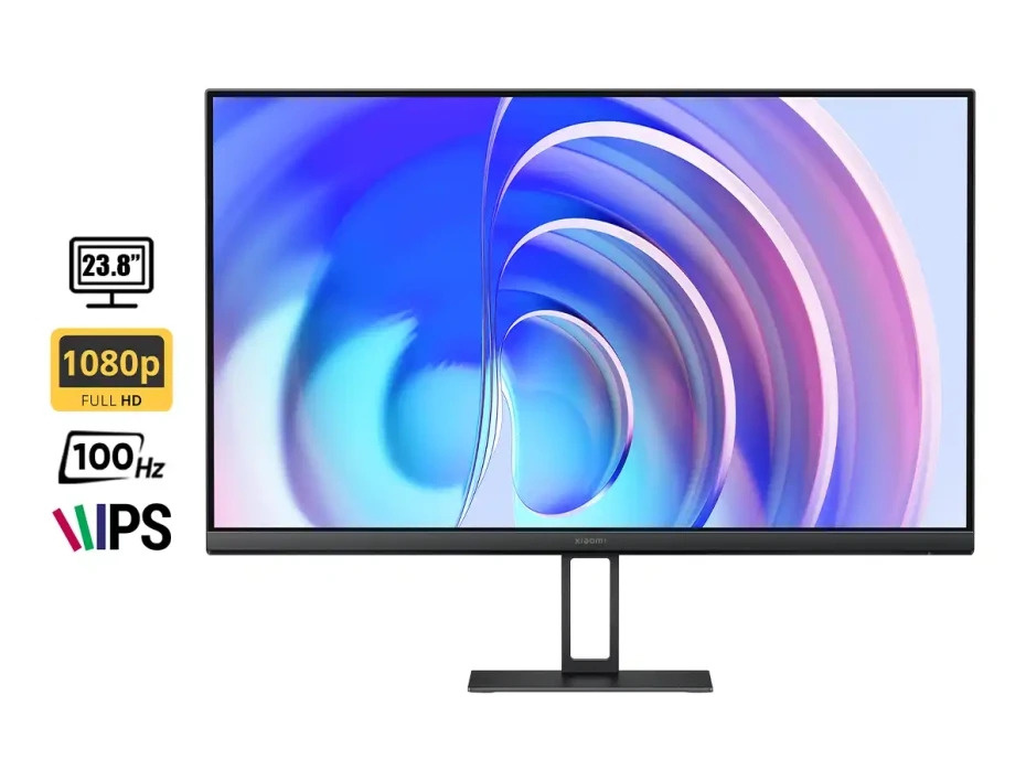 Monitor Xiaomi 24 Pulgadas A24i (p24fba-ragl) Frecuencia 100hz, Fhd, Ips, 1hdmi, 1dp, Negro