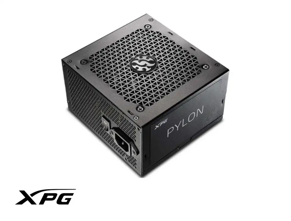 Fuente De Poder Xpg 750w Pylon (pylon750b-bkcus) Atx, 80 Plus Bronze, No Modular, Negro