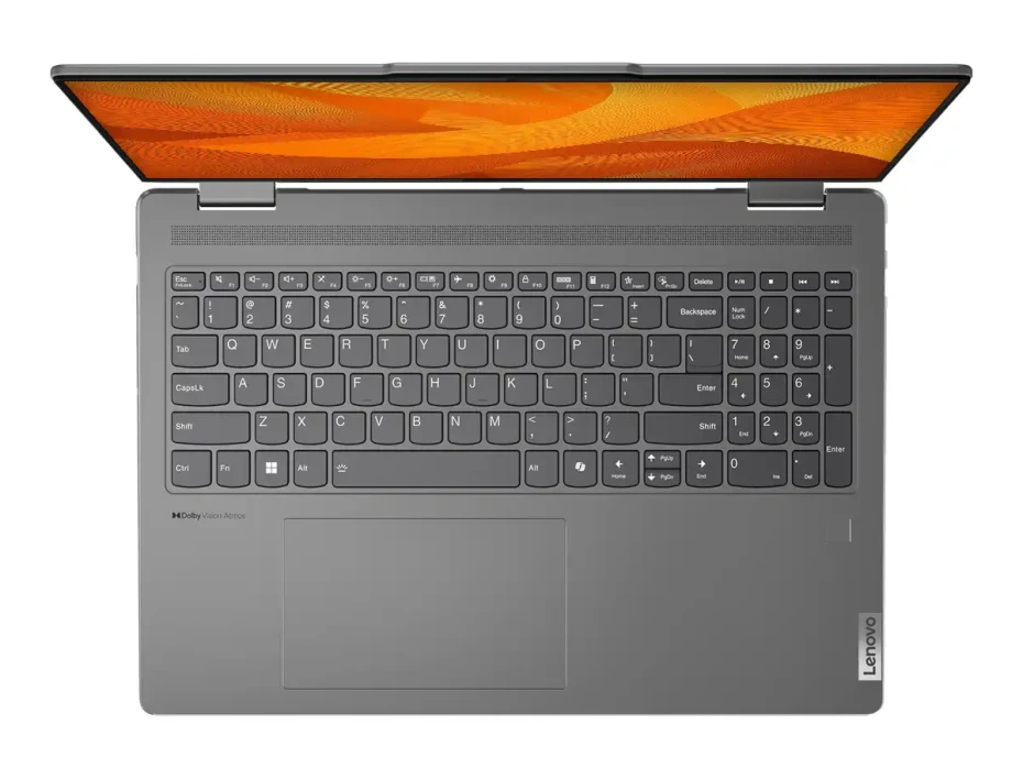 Laptop Lenovo Yoga Core Ultra 7 Slim 2 En 1 16iml9 (83-7slim 2 En 1,16iml9) Pantalla 16" Wuxga Oled, Ram 16gb, Ssd 1tb, Intel Graphics, Win11, Grey