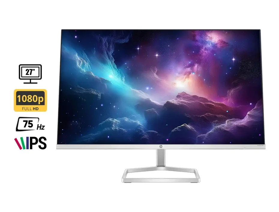 Monitor Hp 27 Pulgadas M27fd (2h3y8aa#aba) Ips Frecuencia 75hz, 5ms, Fhd, 2 Hdmi, 1vga, 2 Usb