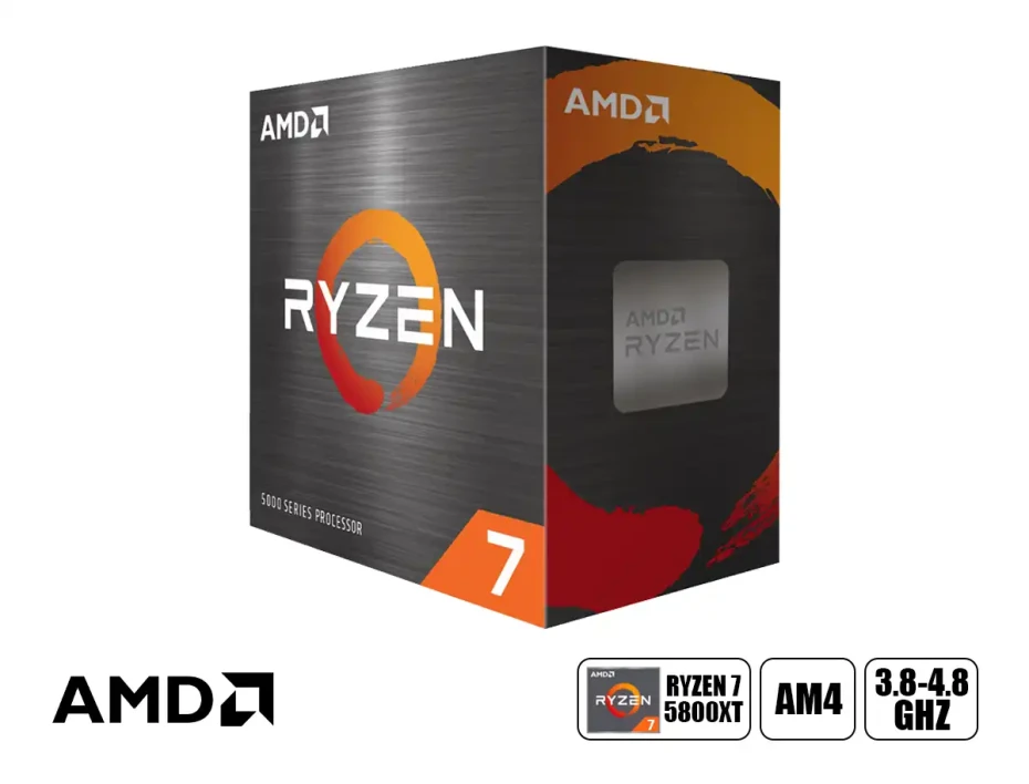 Procesador Amd Ryzen 7 5800xt 3.8ghz Hasta (100 -10000001582box) Am4, 8 Nucleos, C/cooler