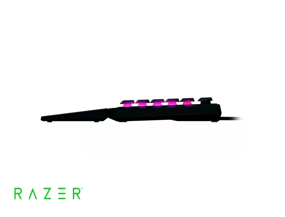 Teclado Gamer Razer Ornata V3 (rz03-04461100-r311) Semi Mecanico, Led Rgb, Negro