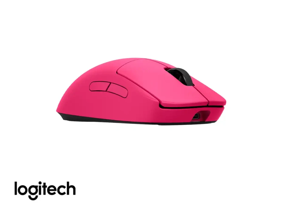 Mouse Inalambrico Logitech Pro 2 Lightspeed Gaming (910-007291) Hasta 44 000 Dpi, 7 Botones Programables, Receptor Usb, Rosa