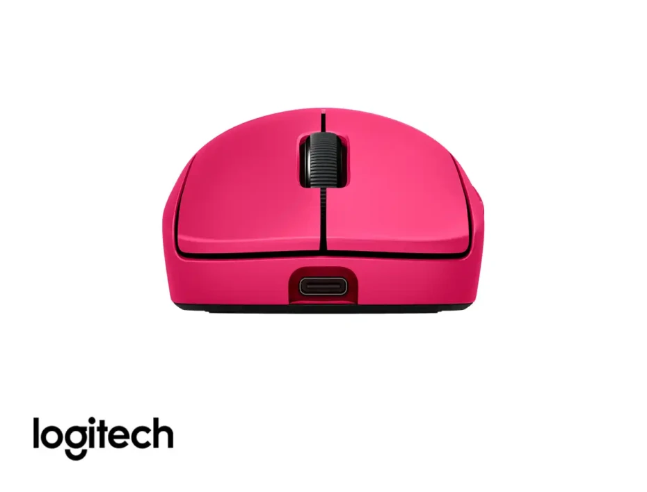 Mouse Inalambrico Logitech Pro 2 Lightspeed Gaming (910-007291) Hasta 44 000 Dpi, 7 Botones Programables, Receptor Usb, Rosa