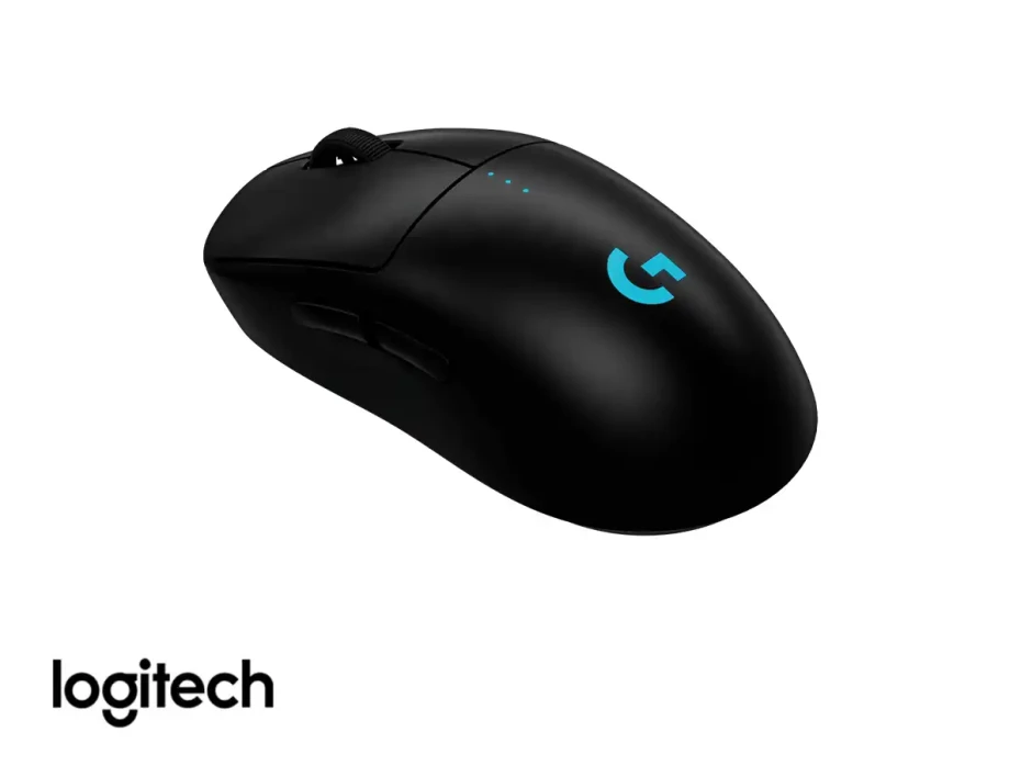 Mouse Inalambrico Logitech Pro 2 Lightspeed Gaming (910-007246) Hasta 44.000 Dpi, 7 Botones Programables, Receptor Usb, Negro