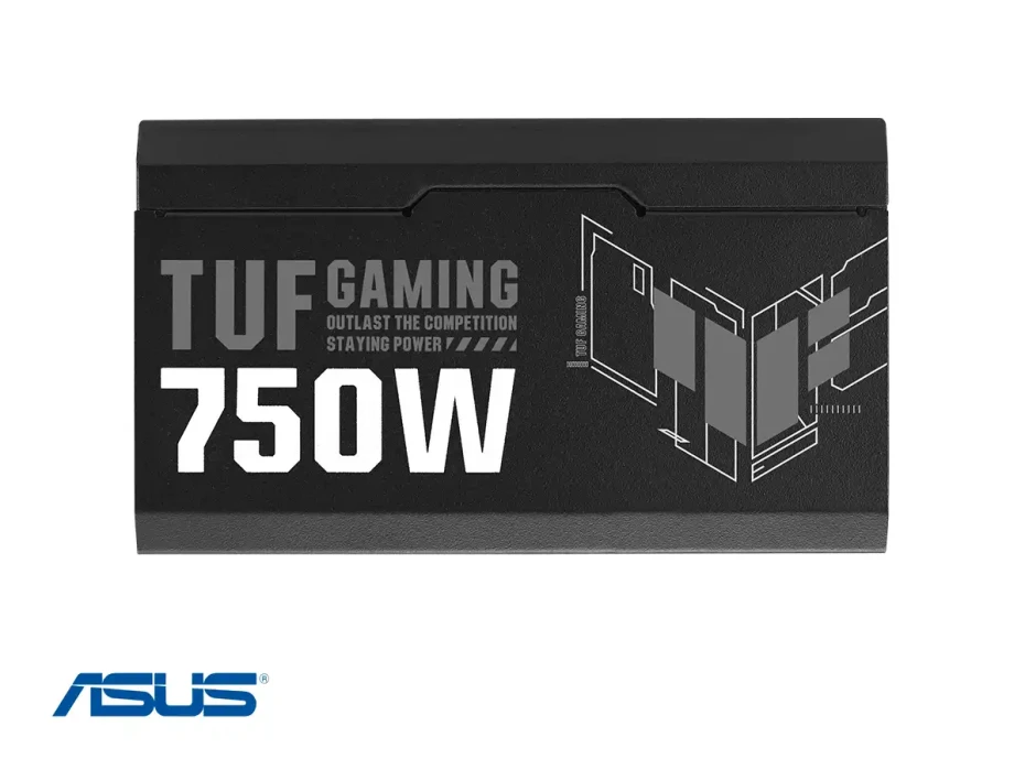 Fuente De Poder Asus 750w (tuf_gaming_750g) Atx | Gold 80 Plus | Tuf Gaming 750g | Full Modular | Negro