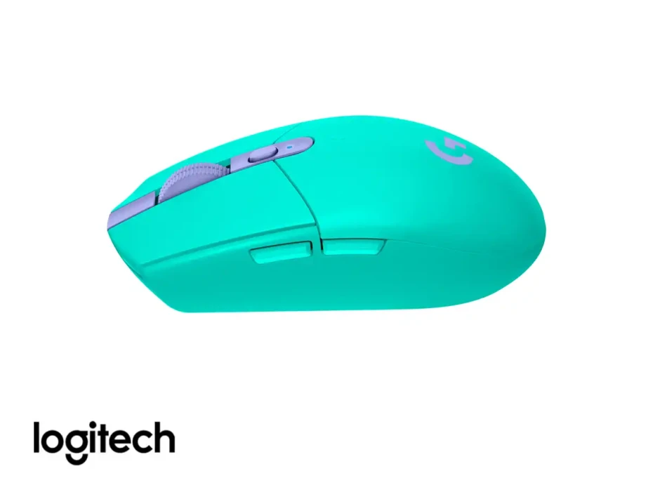 Mouse Inalambrico Logitech G305 Lightspeed Gaming (910-006376) Hasta 12.000 Dpi, 6 Botones, Receptor Usb, Menta