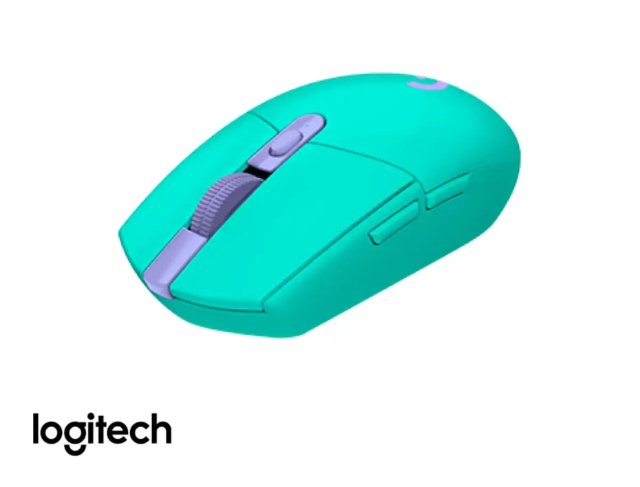 Mouse Inalambrico Logitech G305 Lightspeed Gaming (910-006376) Hasta 12.000 Dpi, 6 Botones, Receptor Usb, Menta