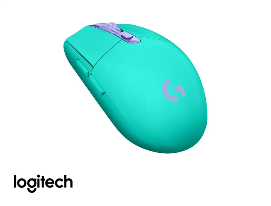 Mouse Inalambrico Logitech G305 Lightspeed Gaming (910-006376) Hasta 12.000 Dpi, 6 Botones, Receptor Usb, Menta