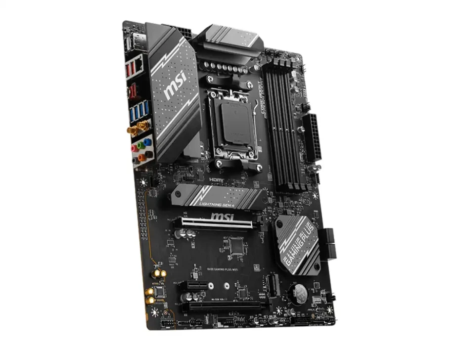 Placa Madre Msi B650 Gaming Plus Wifi (91b650 Gaming Plus Wifi) Socket Am5, Ram Ddr5 Buss 7200oc Mt/s, Wifi 6e