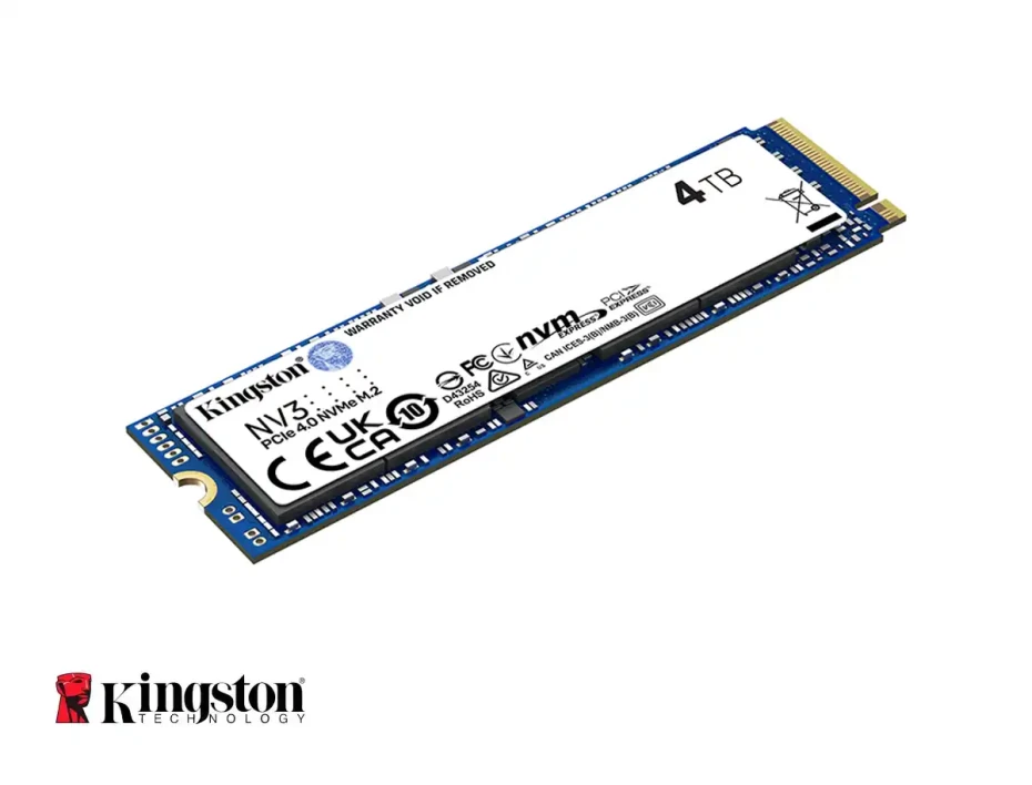 Unidad De Almacenamiento Ssd M.2 Pcie Kingston 4tb Nvme Nv3, 2280 (snv3s/4000g)