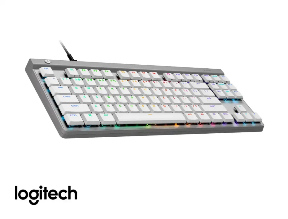 Teclado Gamer Logitech G515 Tkl (920-012869) Mecanico, Led Rgb, Blanco