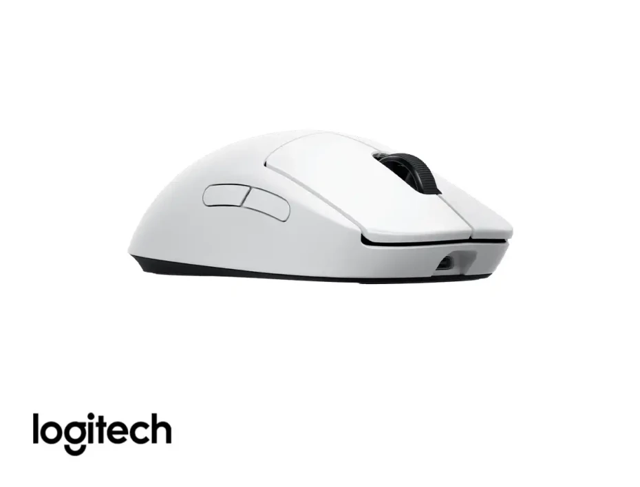 Mouse Inalambrico Logitech Pro 2 Ligthspeed Gaming (910-007290) Hasta 44.000 Dpi, 7 Botones Programables, Receptor Usb, Blanco