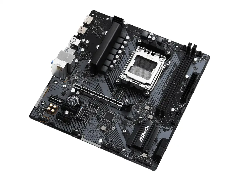 Placa Madre Asrock A620m Hdv/ M.2+ (90mb1-a620m Hdv/ M.2+) Socket Am5, Ram Ddr5 Buss 7200oc Mhz