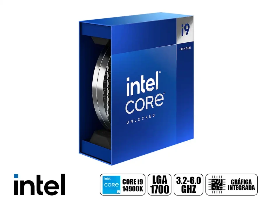 Procesador Intel Core I9 14900k 3.2ghz Hasta 6.0ghz, 36mb (bx8071514900k) Lga 1700, 24 Nucleos, C/ Grafica Uhd 770, S/ Cooler