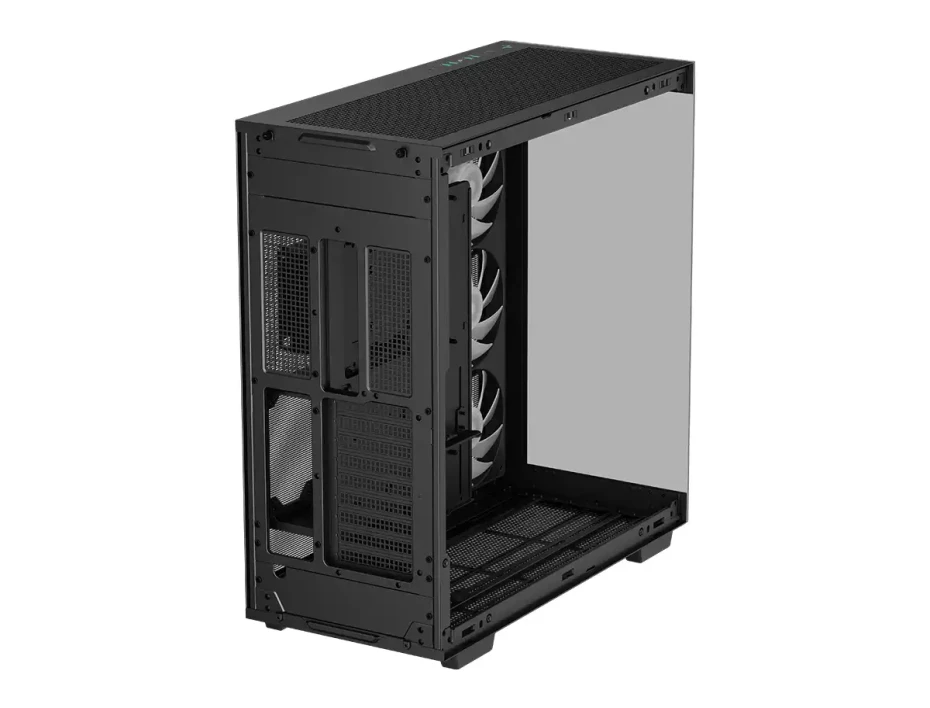 Case Deepcool Ch780 S/fuente (r-ch780-bkade41-g-1) Paneles De Vidrio, 1 Ventilador, Led Argb, Negro