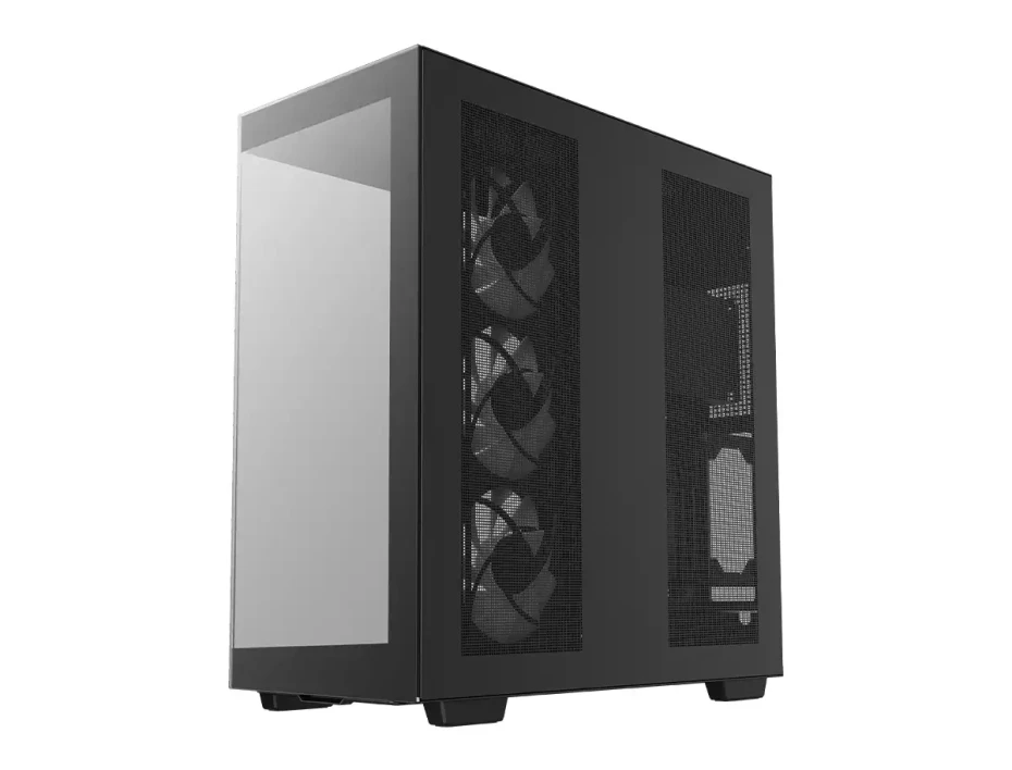 Case Deepcool Ch780 S/fuente (r-ch780-bkade41-g-1) Paneles De Vidrio, 1 Ventilador, Led Argb, Negro