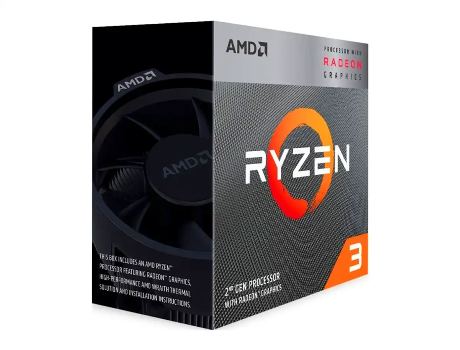 Procesador Amd Ryzen 3 3200g 3.6ghz Hasta 4ghz 4mb (yd3200c5fhbox) Am4, 4 Nucleos