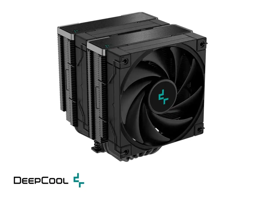 Cooler Para Procesador Deepcool Ak620 Zero Dark (r-ak620-bknnmt-g-1) 2 Ventiladores, Aluminio