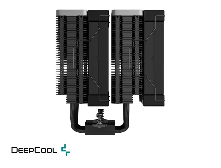 Cooler Para Procesador Deepcool Ak620 Zero Dark (r-ak620-bknnmt-g-1) 2 Ventiladores, Aluminio