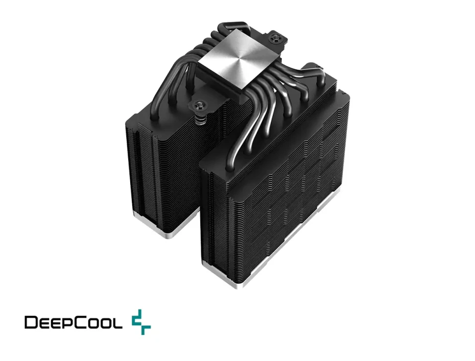 Cooler Para Procesador Deepcool Ak620 Zero Dark (r-ak620-bknnmt-g-1) 2 Ventiladores, Aluminio