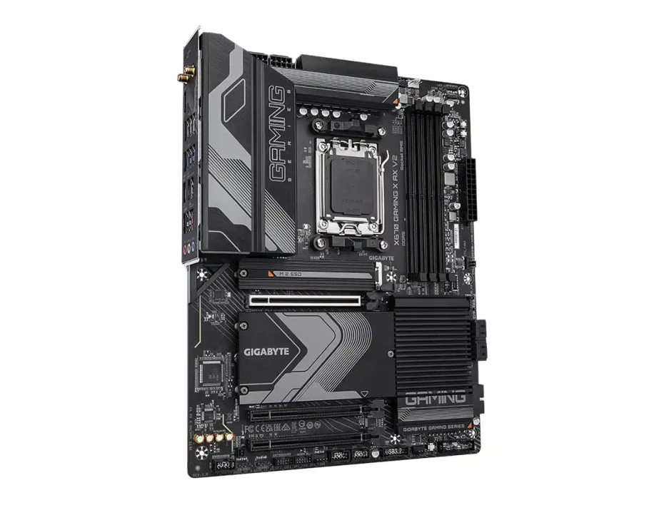 Placa Madre Gigabyte X670 Gaming-x-ax-v2 (x670-gaming-x-ax-v) Socket Am5, Ram Ddr5 Buss 8000oc Mhz, Wifi 6e