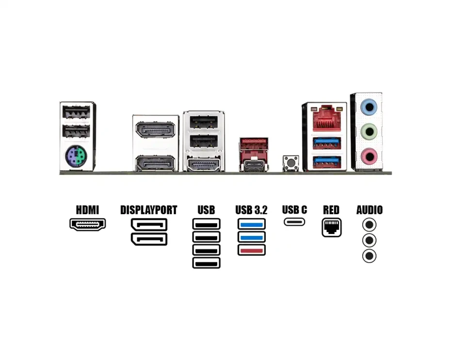 Placa Madre Gigabyte B650m Ds3h (b650m-ds3h) Socket Am5, Ram Ddr5 Buss 8000oc Mhz