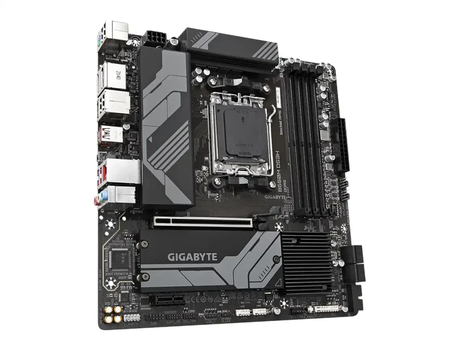 Placa Madre Gigabyte B650m Ds3h (b650m-ds3h) Socket Am5, Ram Ddr5 Buss 8000oc Mhz