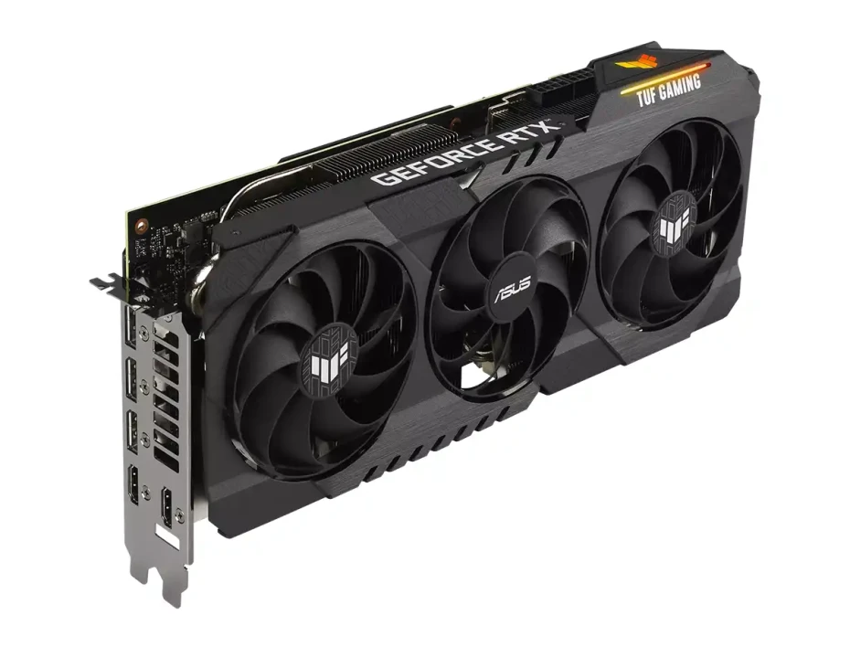 Tarjeta De Video Asus Rtx 3080 Tuf Gaming V2 Oc 10gb Gddr6x (90yv0fb4-mtaa00) Geforce Nvidia 320 Bits, 3 Ventiladores