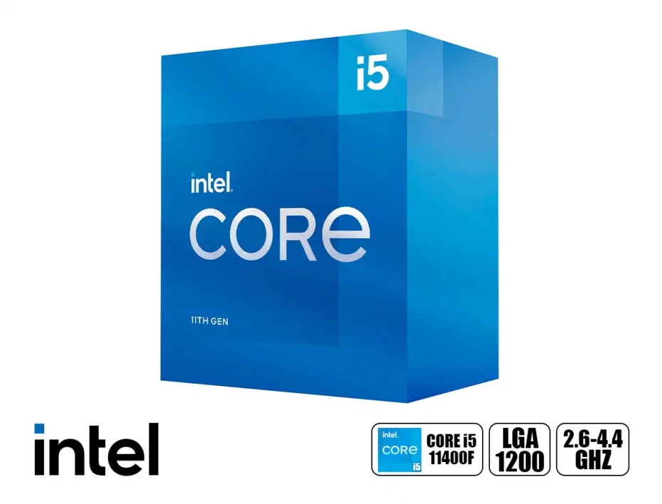 Procesador Intel Core I5 11400f 2.6ghz Hasta 4.4ghz 12mb (bx8070811400f) Lga 1200, 6 Nucleos, S/ Grafica