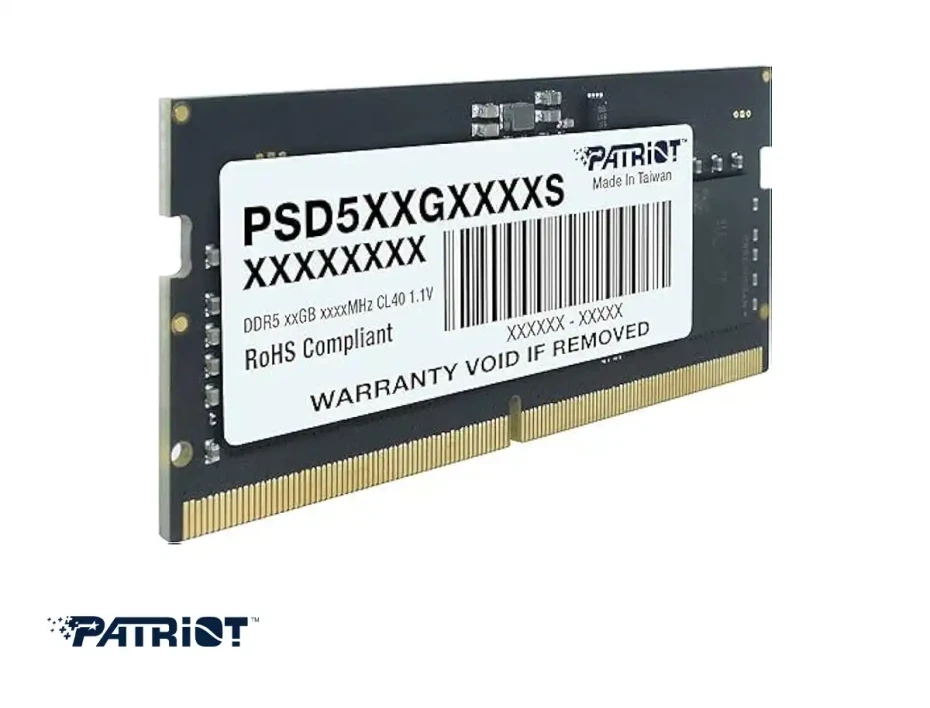 Memoria Para Laptop Sodimm Patriot Ddr5 32gb (psd532g56002s) 5600 Mhz