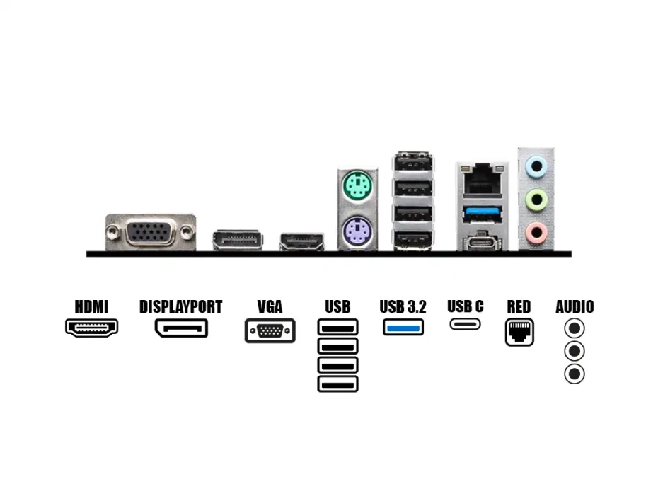 Placa Madre Msi B760m-p Pro (pro B760m-p Ddr5) Socket Lga 1700, Ram Ddr5 Buss 6800oc Mhz, 14va, 13va, 12va Gen