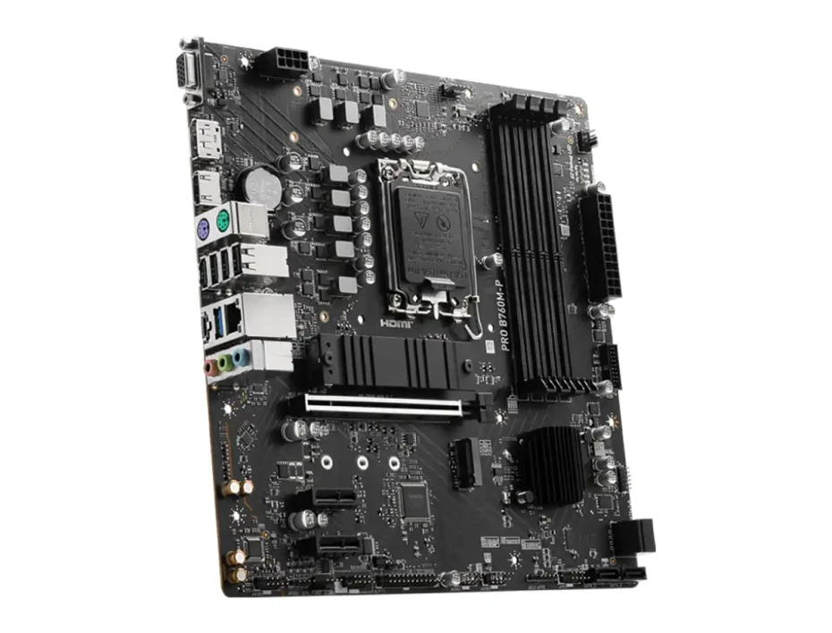 Placa Madre Msi B760m-p Pro (pro B760m-p Ddr5) Socket Lga 1700, Ram Ddr5 Buss 6800oc Mhz, 14va, 13va, 12va Gen