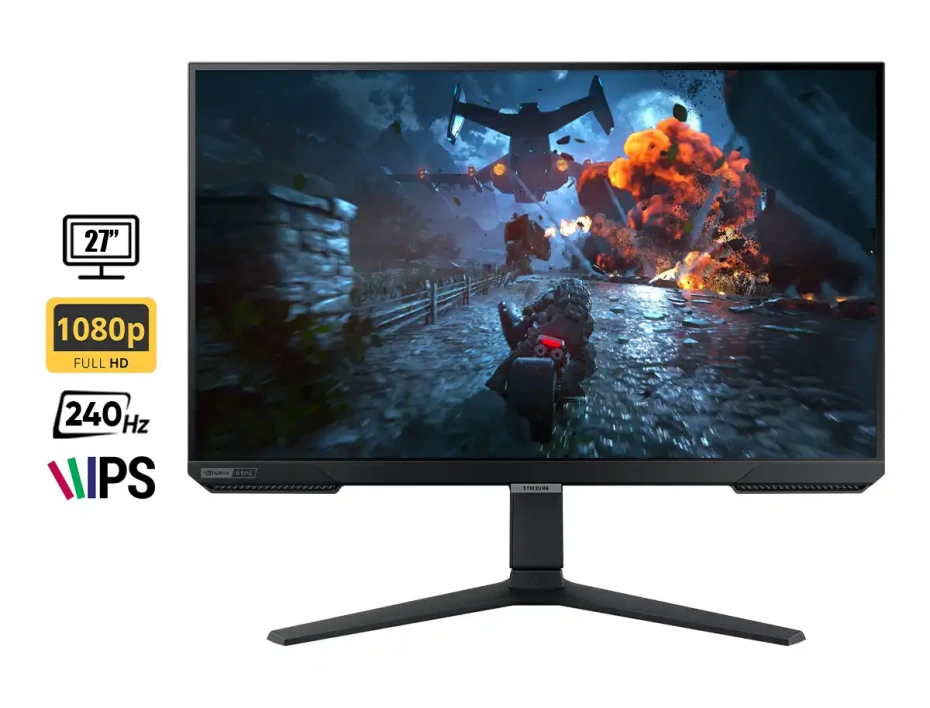 Monitor Samsung 27 Pulgadas Gaming Odyseey G4 (ls27bg402enxgo) Gaming 240hz, 1ms, G-sync, Fhd, 2 Hdmi, 1 Dp