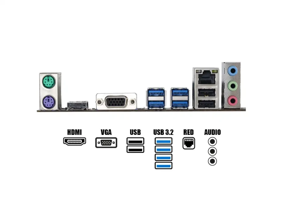 Placa Madre Biostar A520mh (a520mh 3.1) Socket Am4, Ram Ddr4