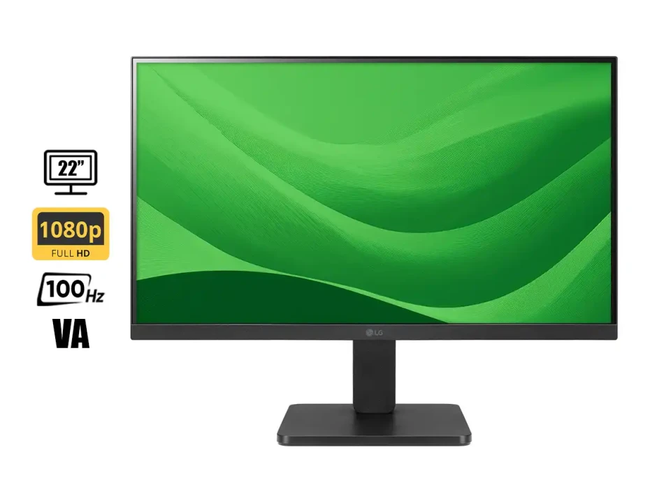 Monitor Lg 22 Pulgadas 22mr410-b (22mr410-b) Frecuencia 100hz, 5ms, Fhd, 1 Hdmi, 1 Vga, Va