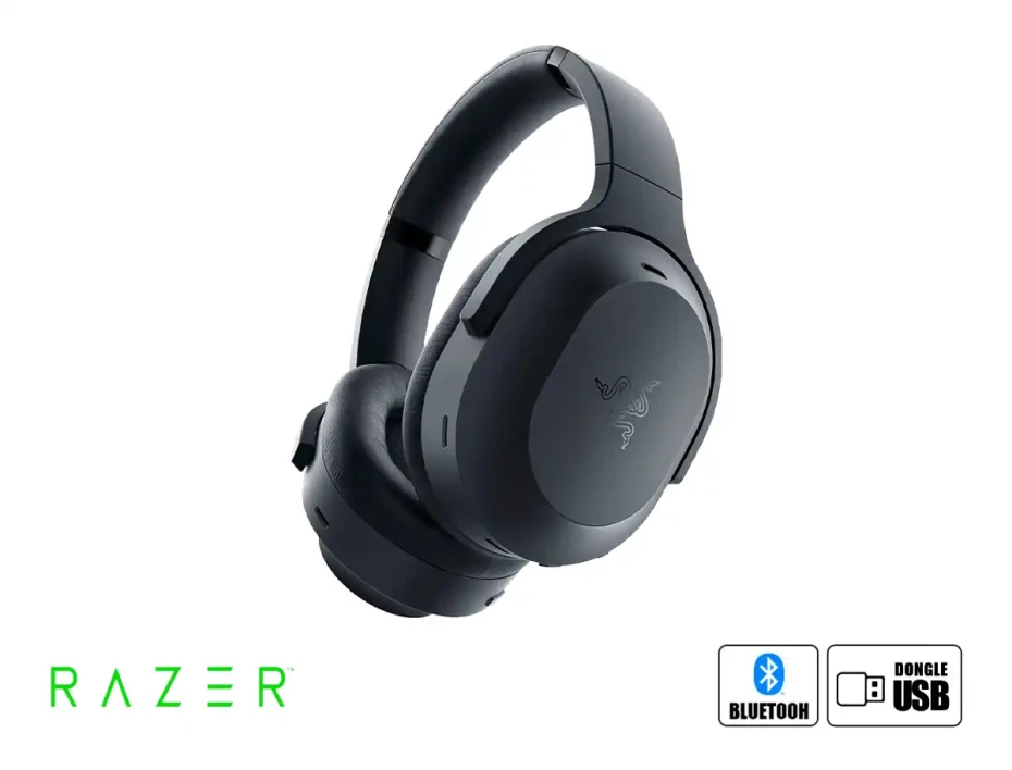 Auricular Inalambrico Razer Barracuda Pro 40h Gaming (rz04-03780100-r3u1) Con Microfono, Interfaz Bt Negro